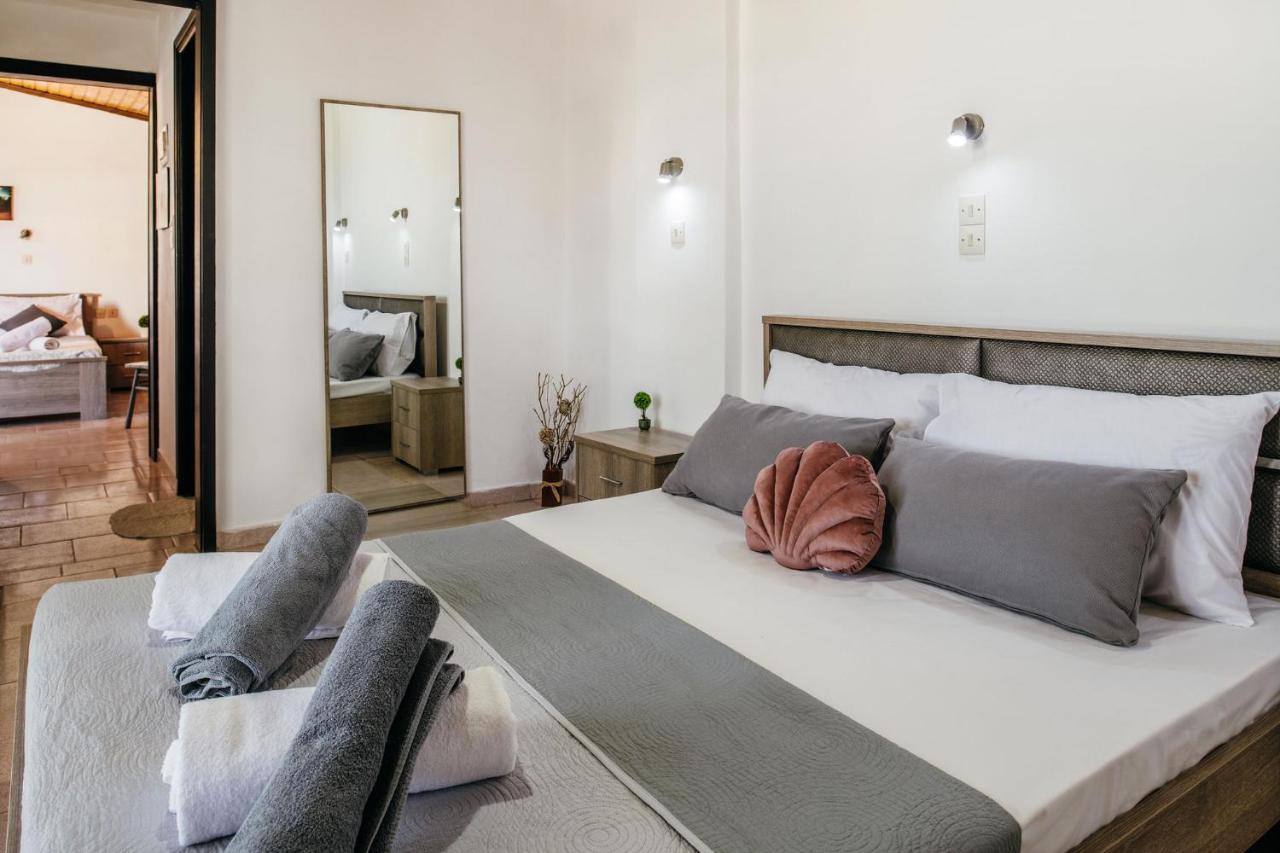 Villa Corali Apartments Sea Breath & Pool 阿莫迪 外观 照片