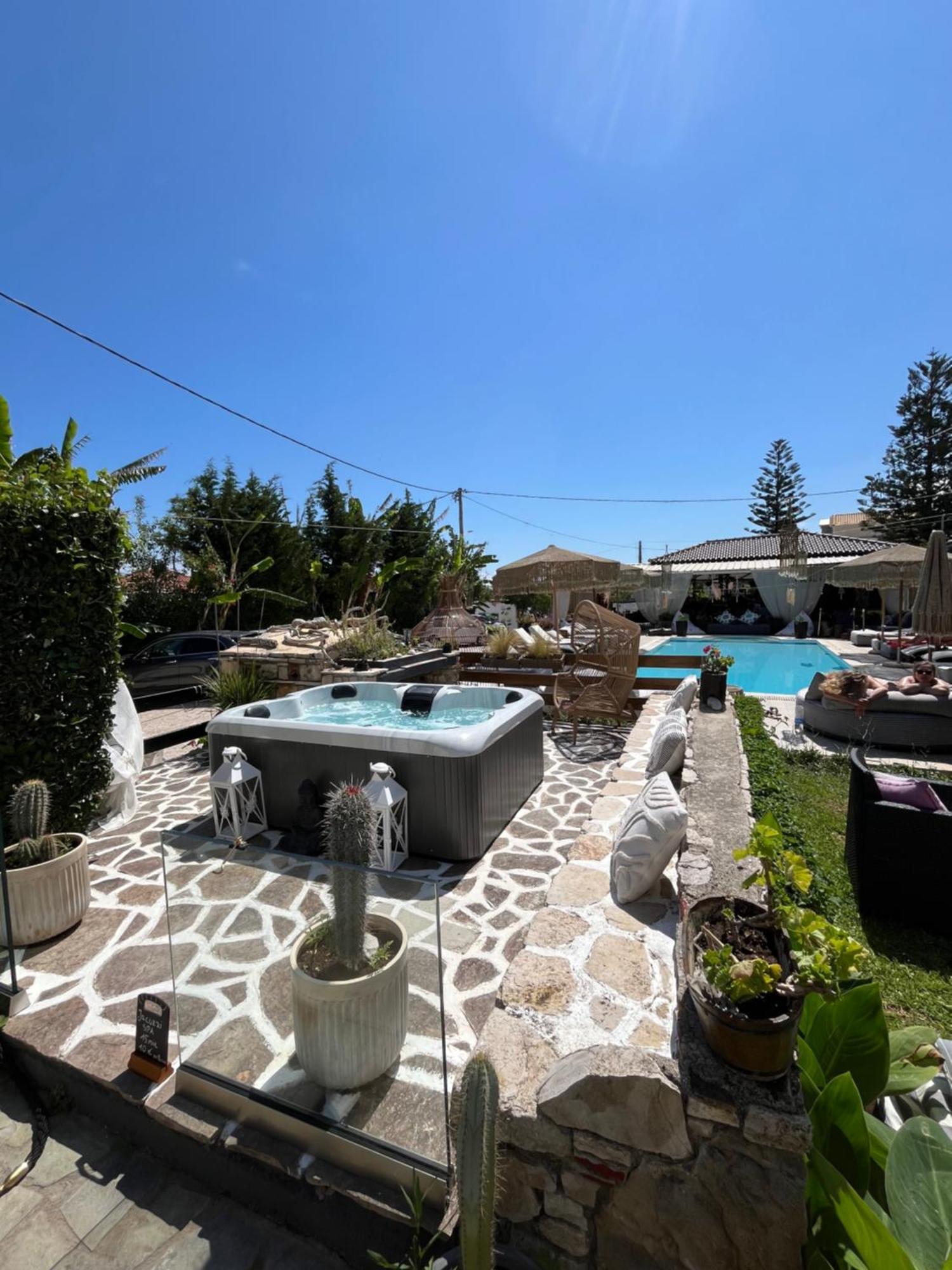 Villa Corali Apartments Sea Breath & Pool 阿莫迪 外观 照片